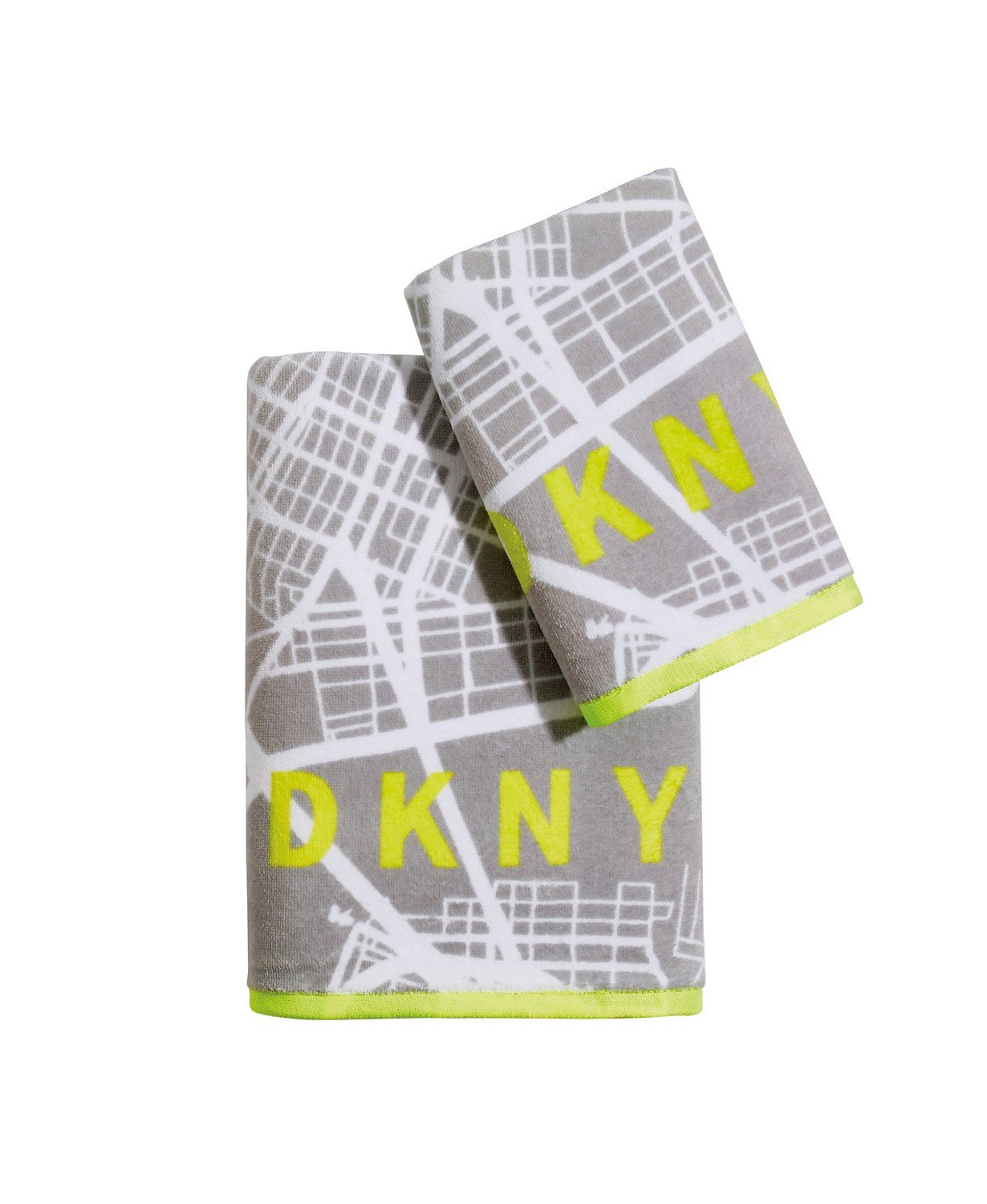 DKNY City Map Bath Towel - 155 AED